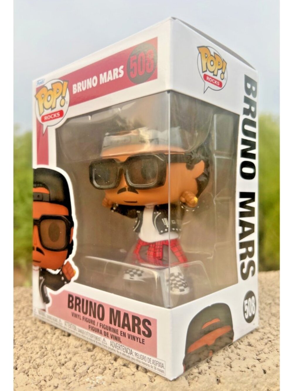 Funko Pop Rocks - Bruno Mars - Bruno Mars APT (#508, NEW)
